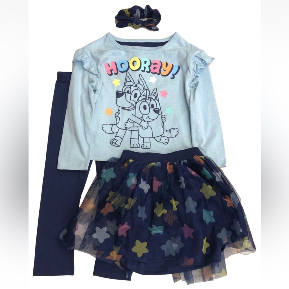 50% OFF Bluey girls 4 piece set